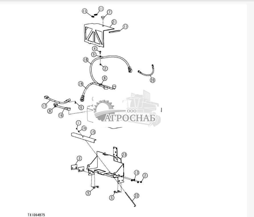Cables and Mounting, Battery 